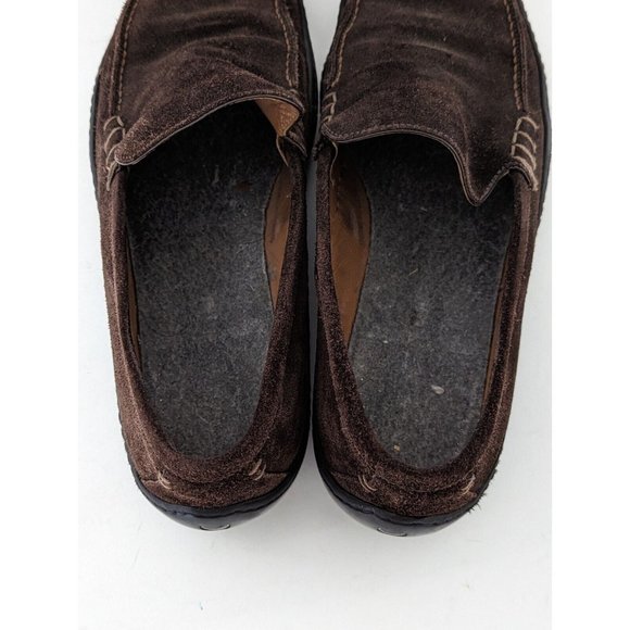 Michael Toschi Mach Driving Shoes Loafers Brown Suede Size 11 - Picture 6 of 10